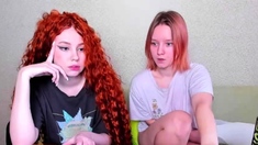 Amateur redhead Russian teen