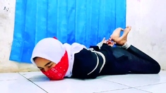 Indonesian Girl Gagged