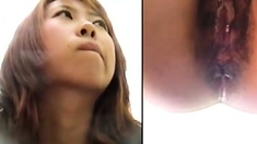 Asian japanese amateur has deep throat