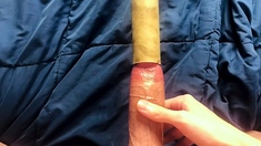 Solo masturbation and gay climax