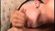 Cute gay foreplay turns into relentless non-stop ass pounding practice