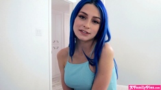 My busty teen stepsister Jewelz Blu is so fucking hot