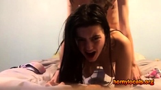 Such a Lucky Guy Fucking a Super Hot Girl in Homemade